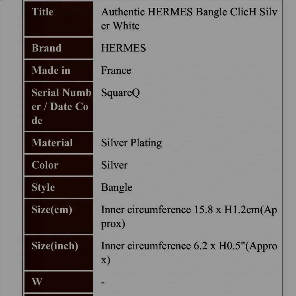 Beautiful authentic Hermes bracelet - Picture 2 of 12